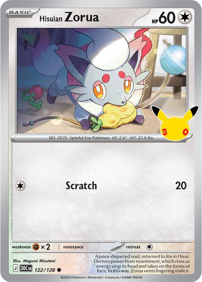 Hisuian Zorua - 122/128