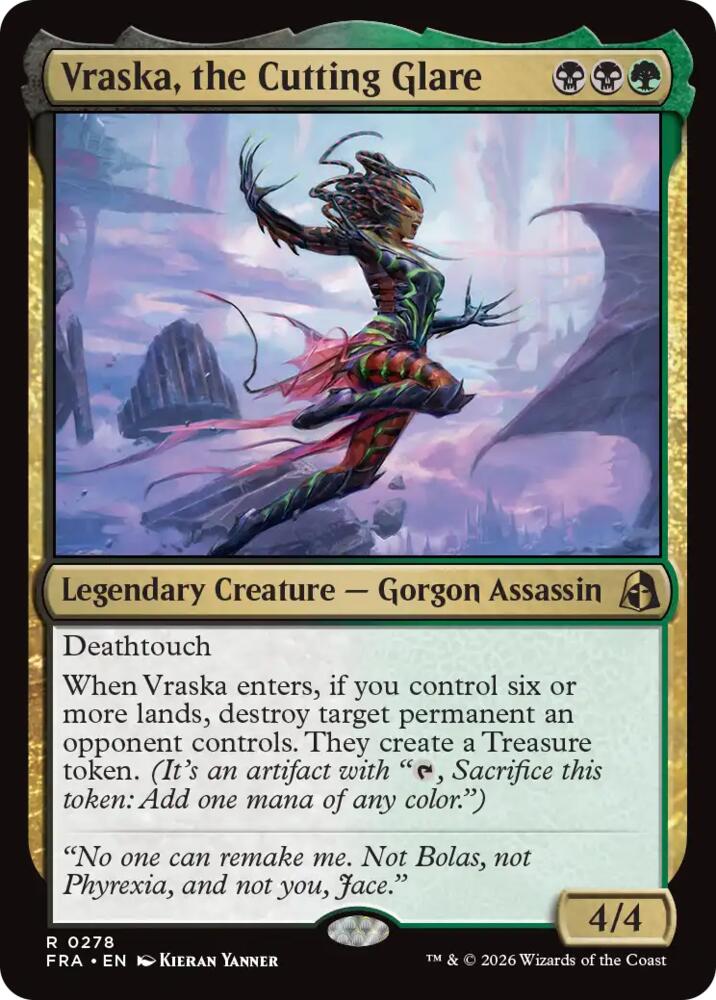 Vraska, the Cutting Glare