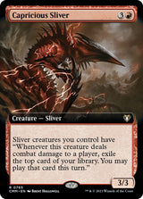 Capricious Sliver (Extended Art) - Magic: The Gathering