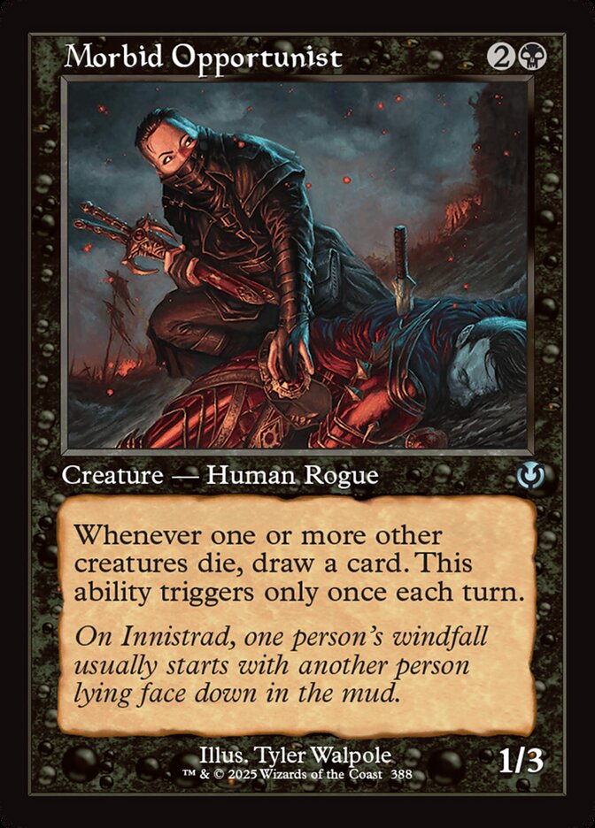 Morbid Opportunist (Retro Frame)