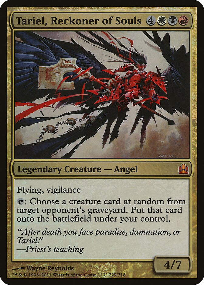 Tariel, Reckoner of Souls (Commander)