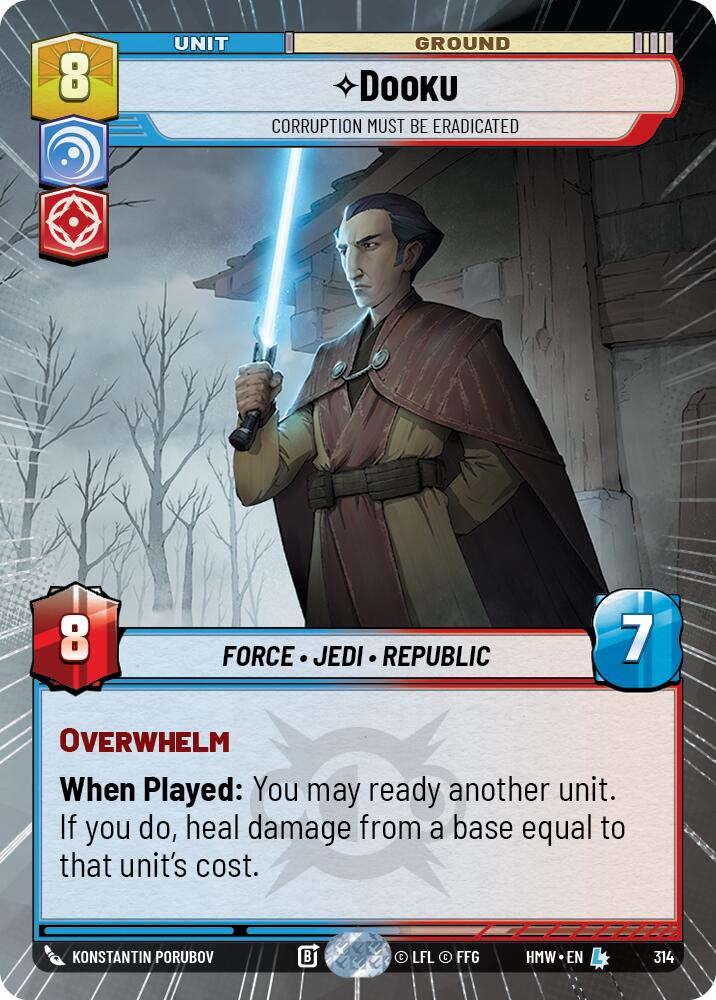 Dooku - Corruption Must Be Eradicated (Hyperspace)