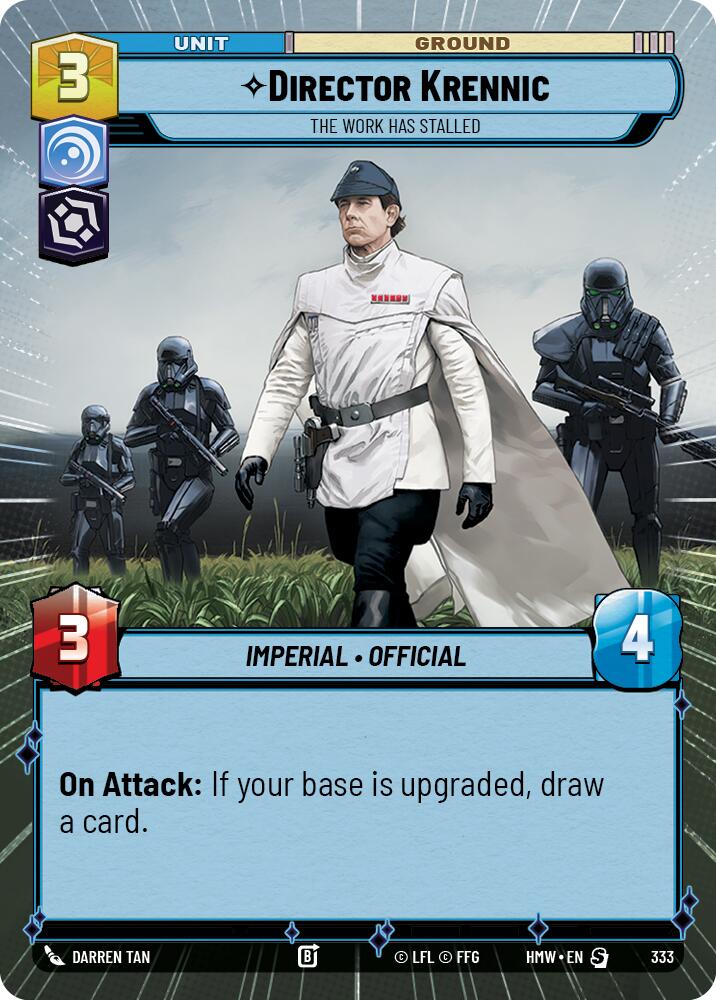 Director Krennic - The Work Has Stalled (Hyperspace)