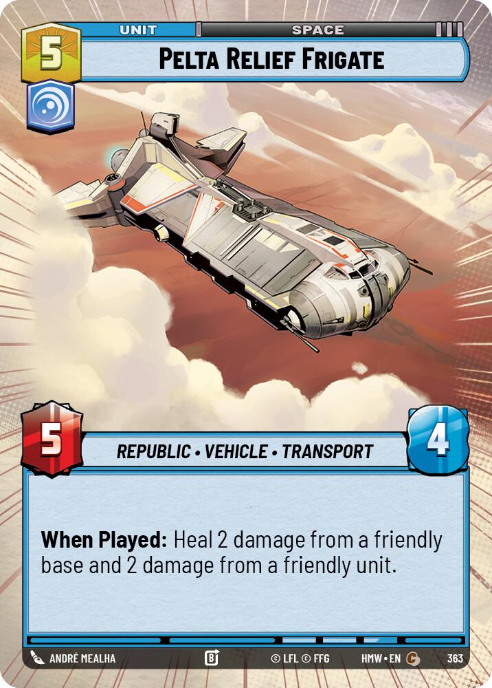 Pelta Relief Frigate (Hyperspace)