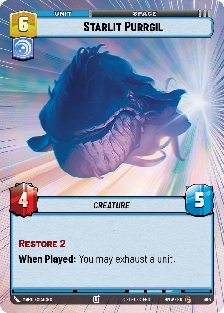 Starlit Purrgil (Hyperspace)