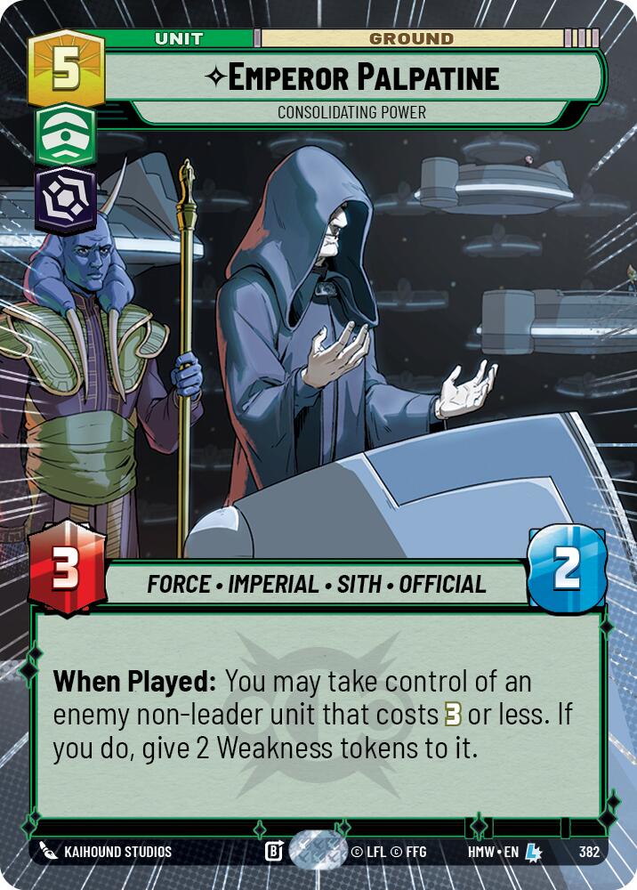 Emperor Palpatine - Consolidating Power (Hyperspace)
