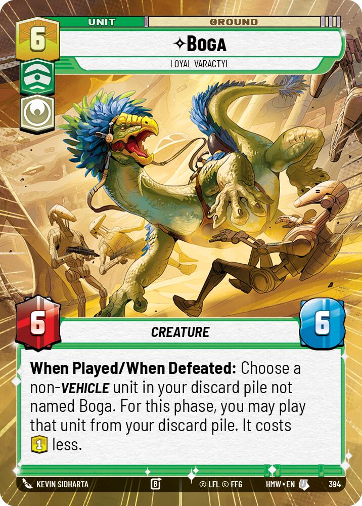 Boga - Loyal Varactyl (Hyperspace)