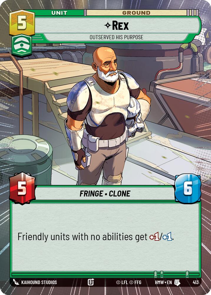 Rex - Outserved His Purpose (Hyperspace)