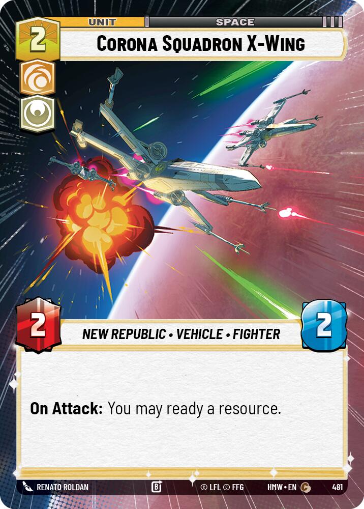 Corona Squadron X-Wing (Hyperspace)
