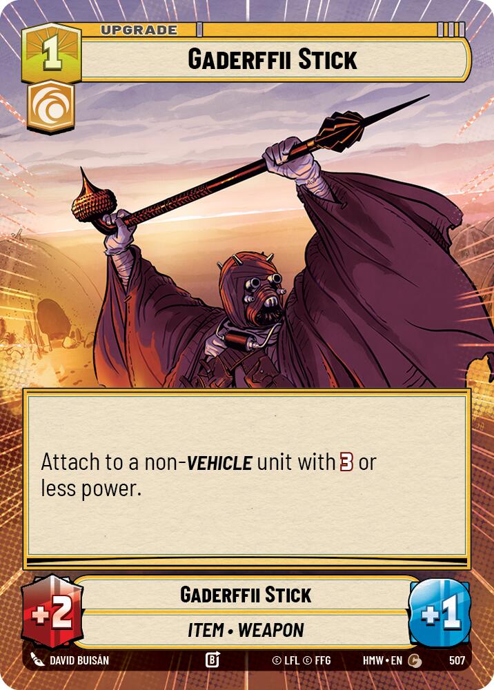 Gaderffii Stick (Hyperspace)