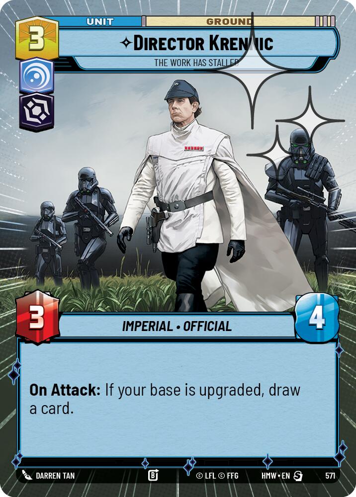 Director Krennic - The Work Has Stalled (Hyperspace Foil)
