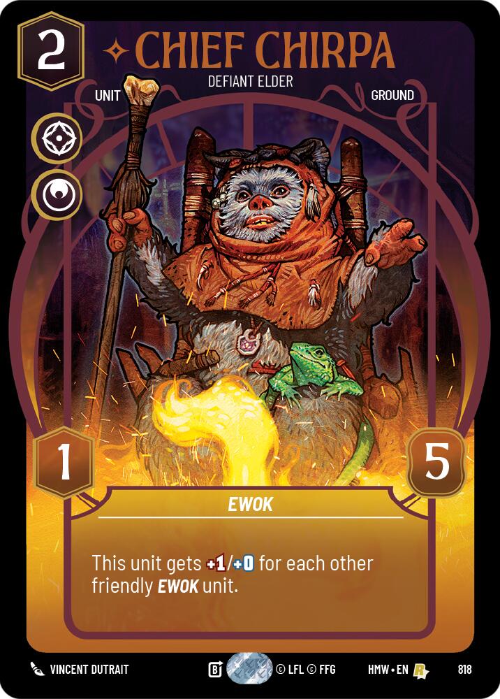 Chief Chirpa - Defiant Elder (Prestige)