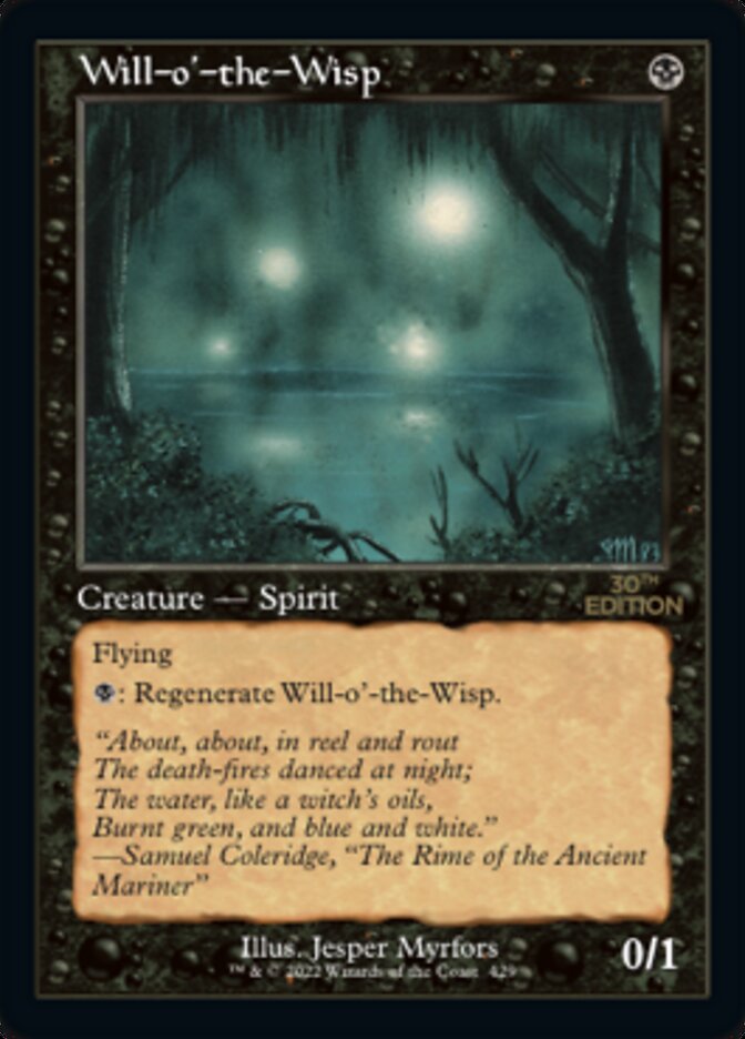 Will-o'-the-Wisp (Retro Frame)