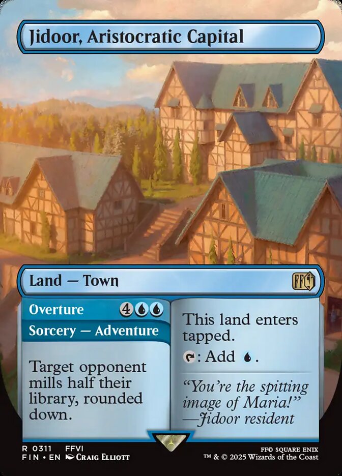 Jidoor, Aristocratic Capital (Borderless)