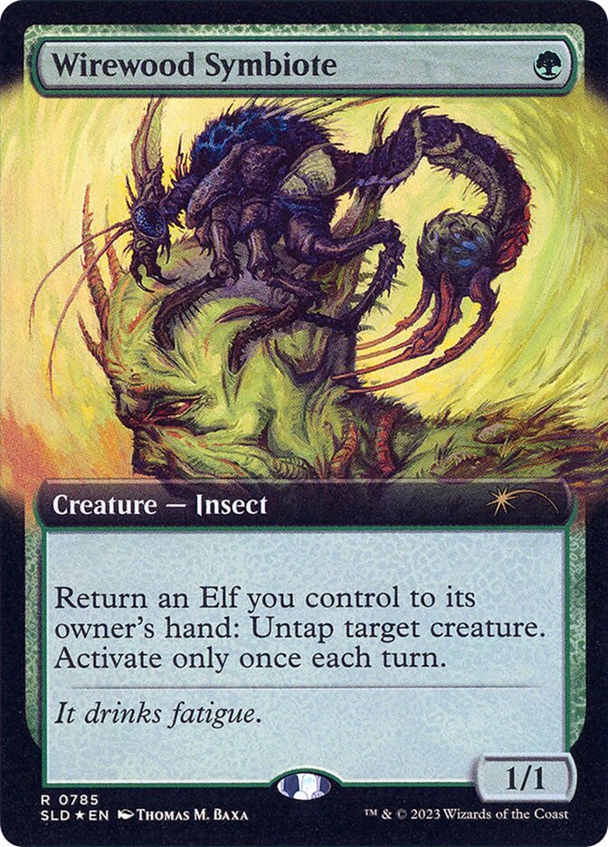 Wirewood Symbiote (Extended Art)