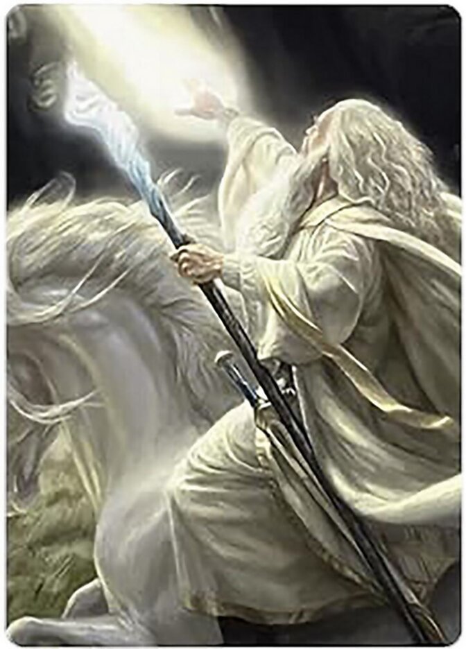 Gandalf of the Secret Fire Art Card