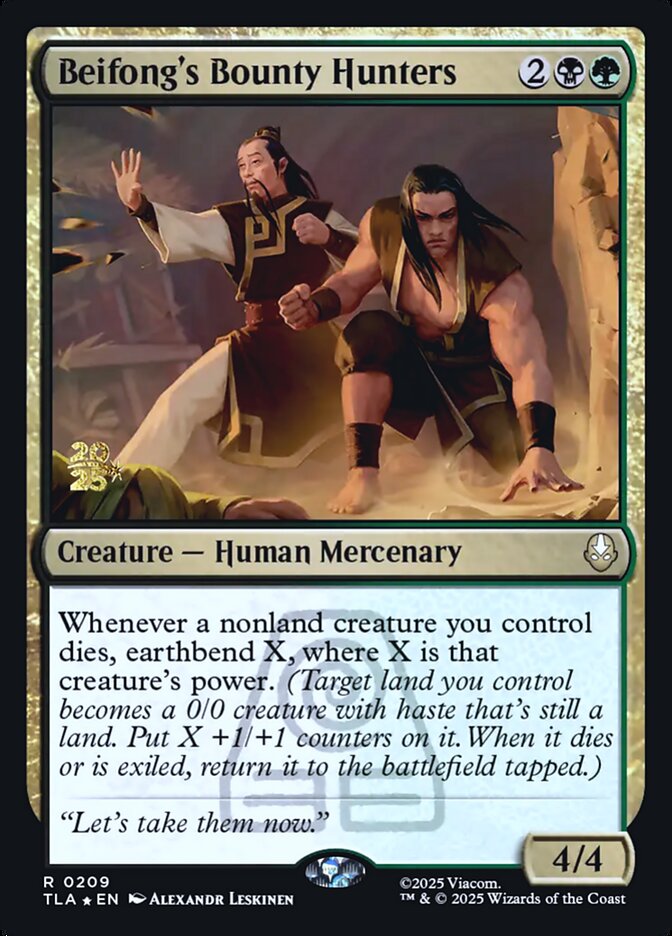 Beifong's Bounty Hunters