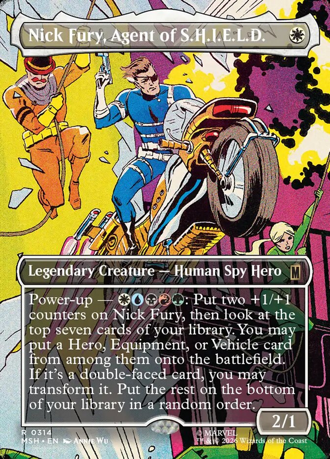 Nick Fury, Agent of S.H.I.E.L.D. (Borderless) (0314)