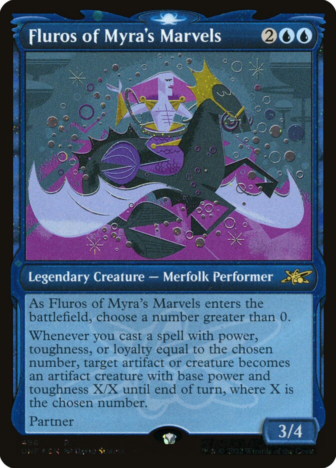 Fluros of Myra's Marvels (Showcase) (Galaxy Foil)