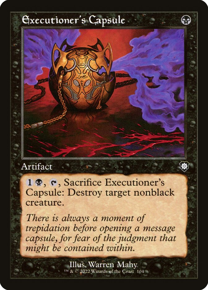 Executioner's Capsule (Retro Frame)