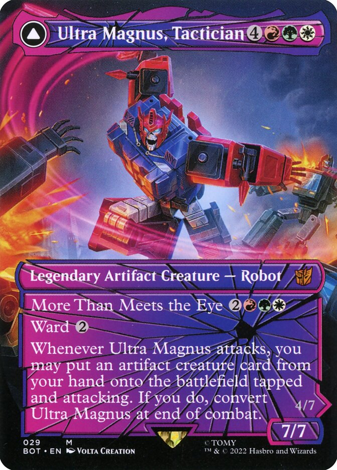 Ultra Magnus, Tactician (Shattered Glass)