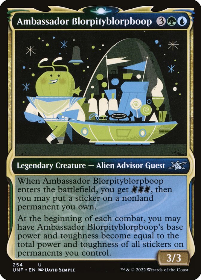 Ambassador Blorpityblorpboop (Showcase)