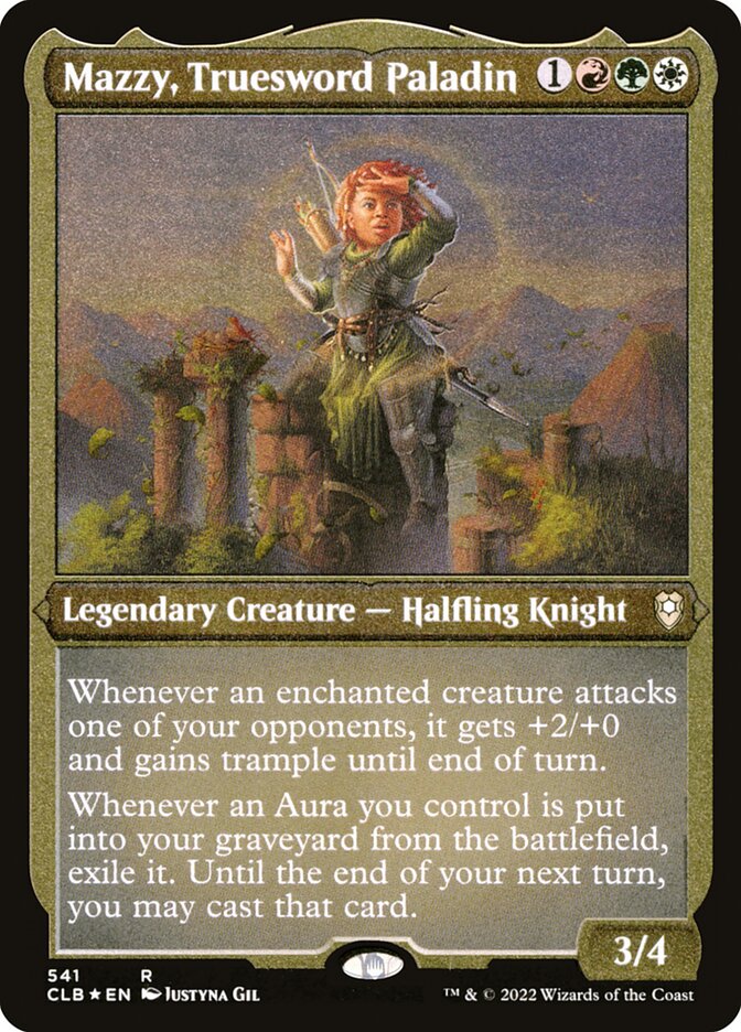 Mazzy, Truesword Paladin (Foil Etched)