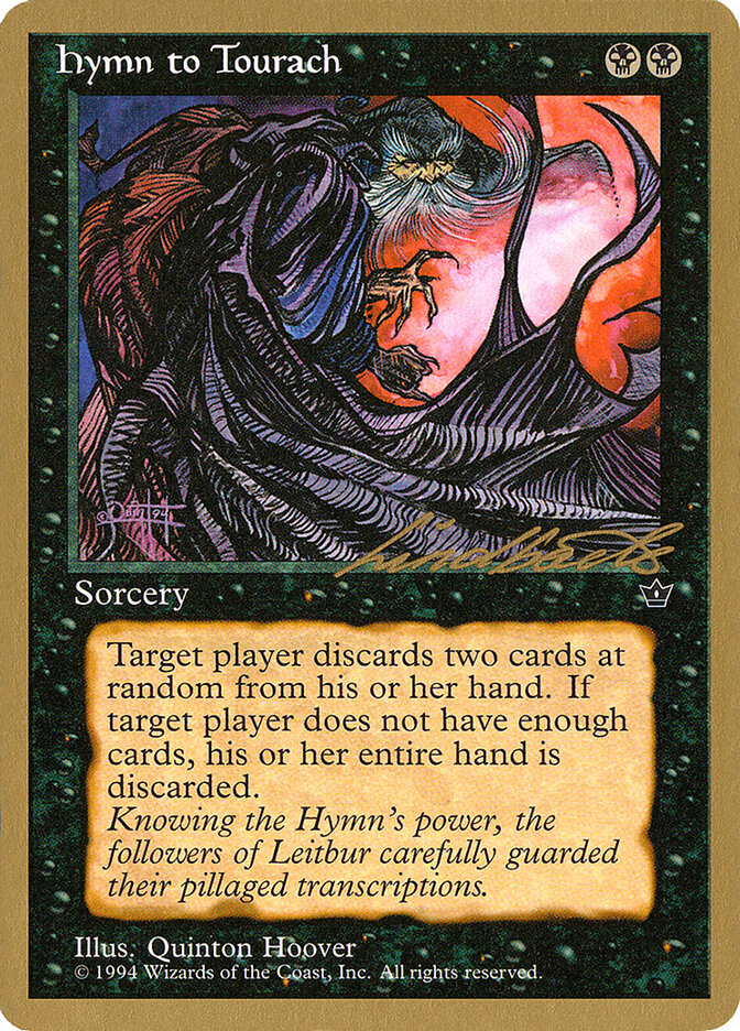 Hymn to Tourach (Cloak) - 1996 Leon Lindback (FEM)