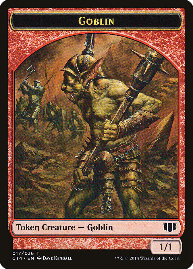 Goblin // Goat Double-Sided Token