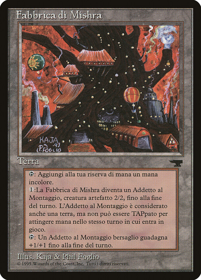 Mishra's Factory (Italian) - "Fabbrica di Mishra"