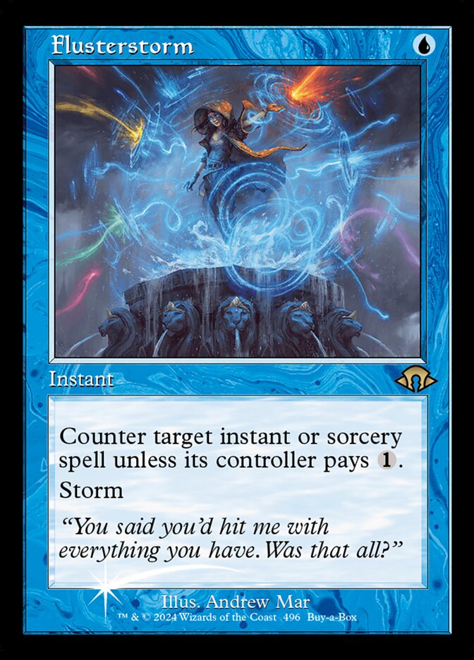 Flusterstorm (Retro Frame)