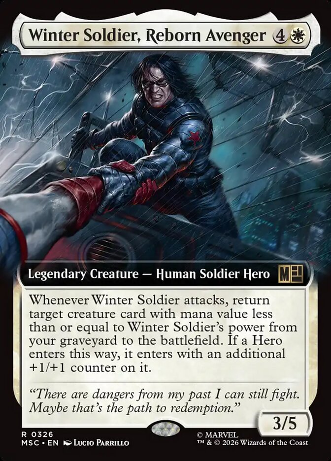 Winter Soldier, Reborn Avenger (Extended Art)