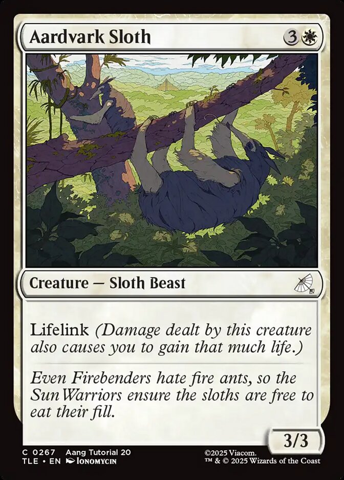 Aardvark Sloth (0267)