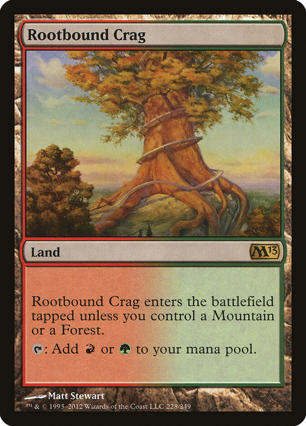 Rootbound Crag - Magic: The Gathering