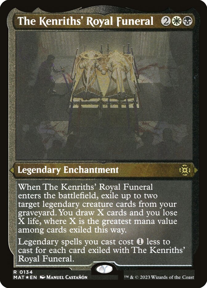 The Kenriths' Royal Funeral (Foil Etched)