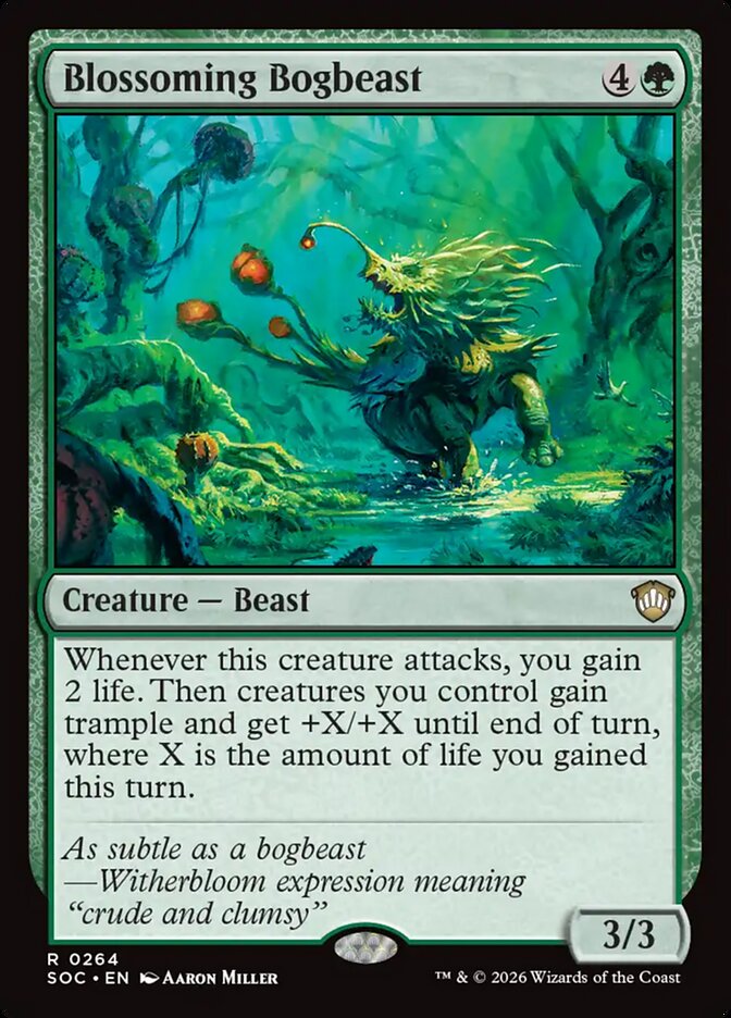 Blossoming Bogbeast
