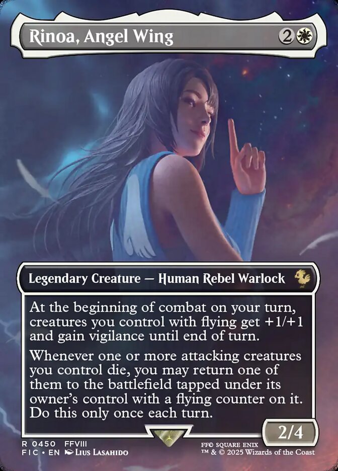 Rinoa, Angel Wing (Borderless)