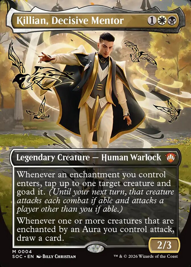 Killian, Decisive Mentor (Borderless)