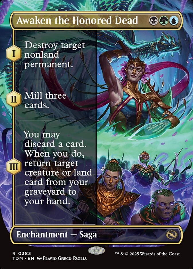 Awaken the Honored Dead (Borderless)