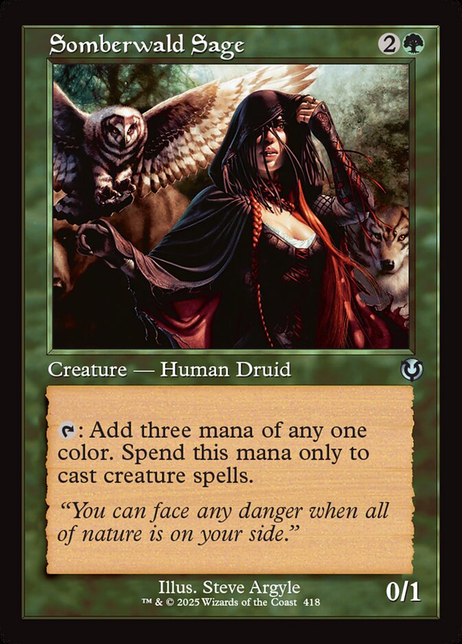 Somberwald Sage (Retro Frame)