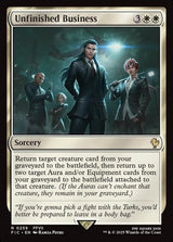 Unfinished Business - Magic: The Gathering