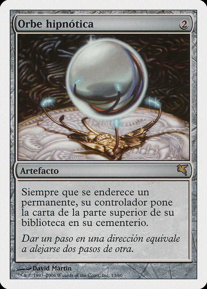 Mesmeric Orb (Italian)- "Globo Mesmerico"