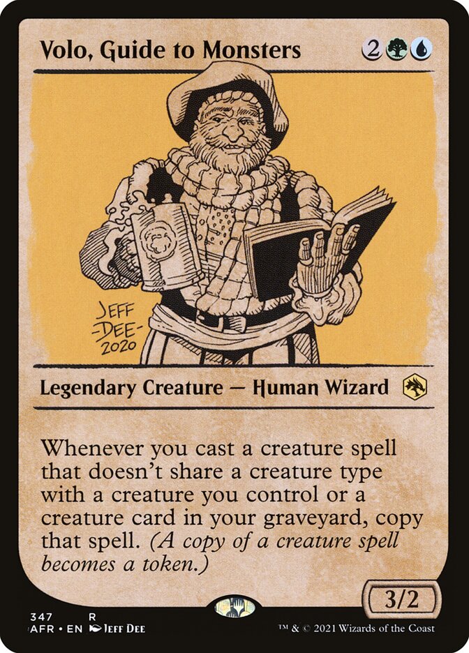 Volo, Guide to Monsters (Showcase)