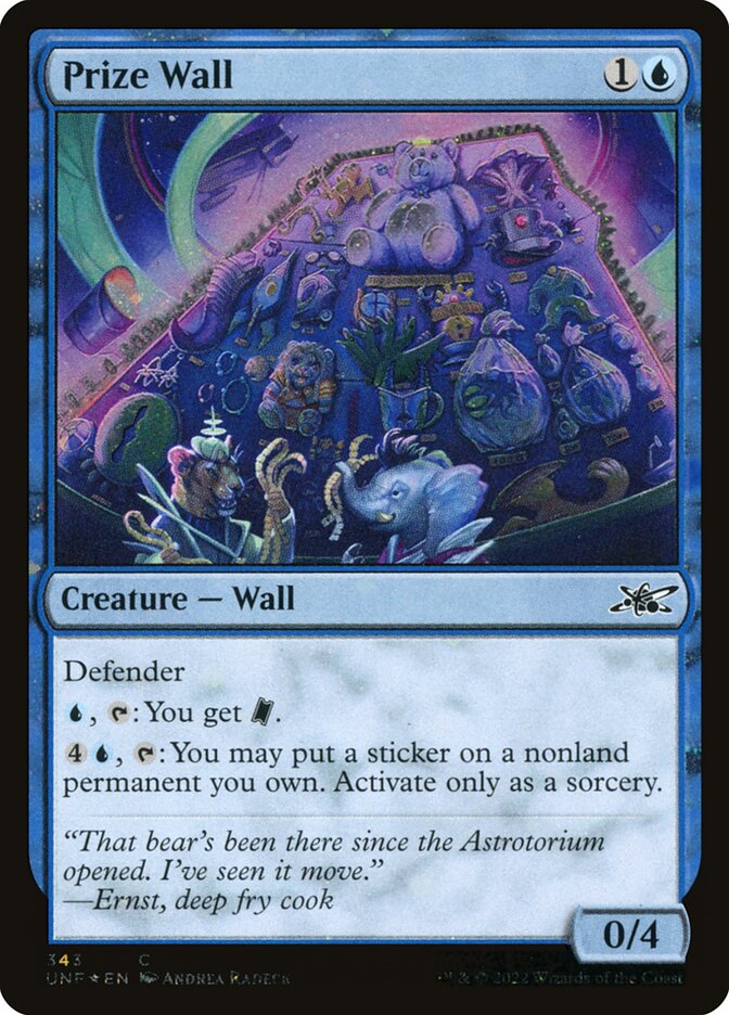 Prize Wall (Galaxy Foil)