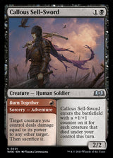Callous Sell-Sword - Magic: The Gathering
