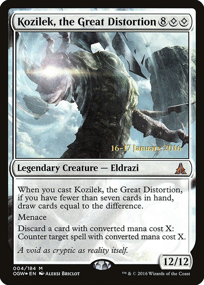 Kozilek, the Great Distortion