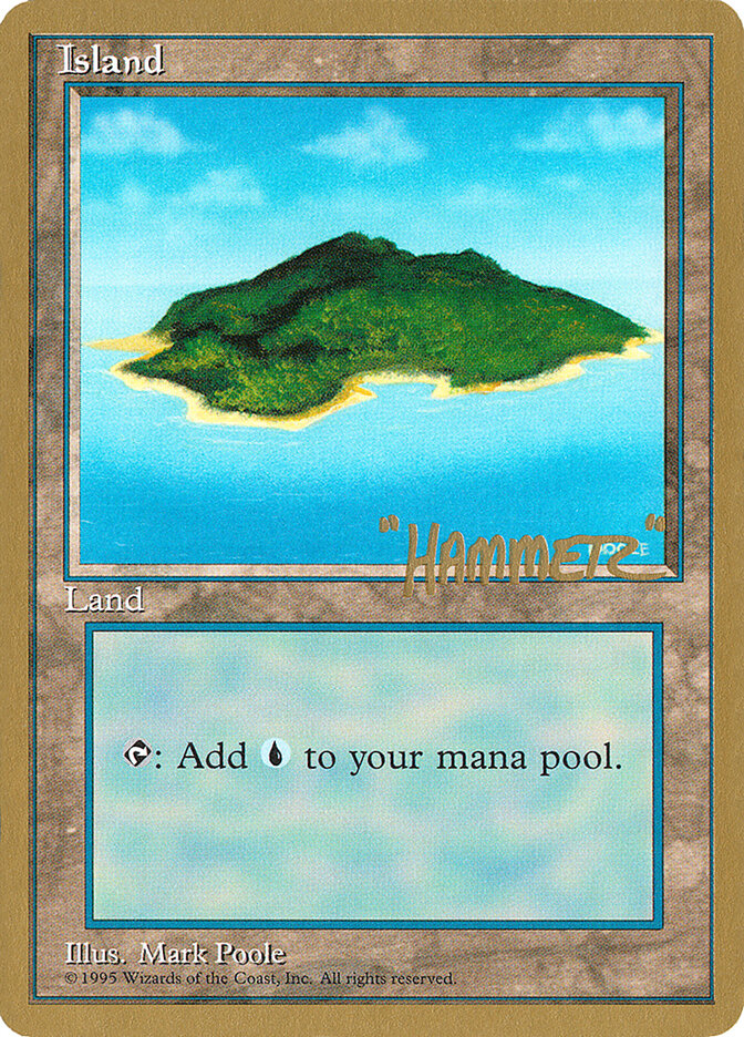 Island (A) - 1996 Shawn "Hammer" Regnier (4ED)