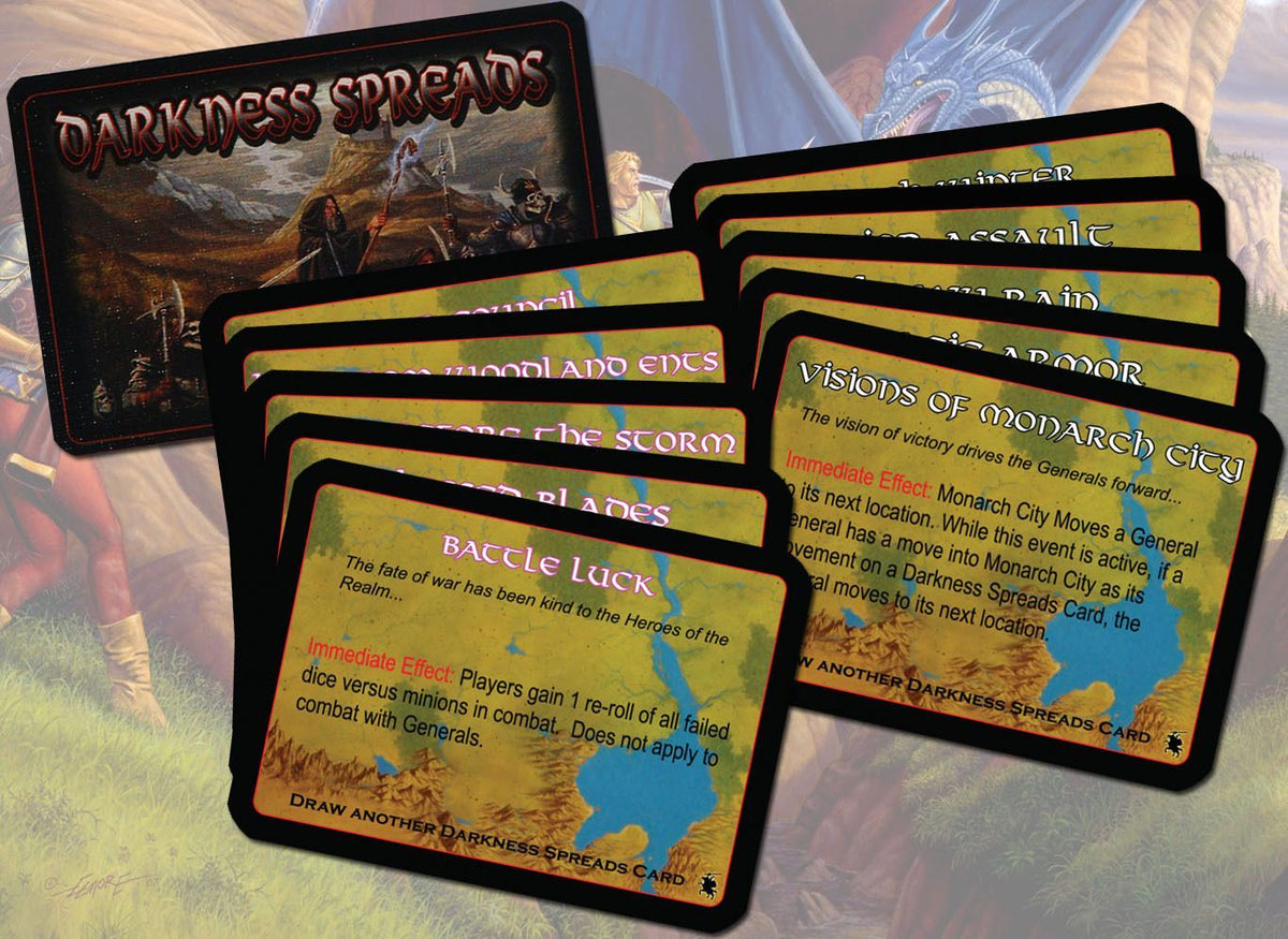 Defenders of the Realm: Global Effects Cards