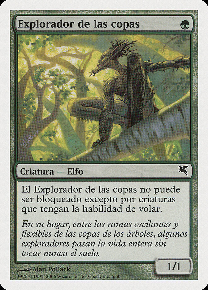 Treetop Scout (Spanish) - "Explorador de las copas" (B6)