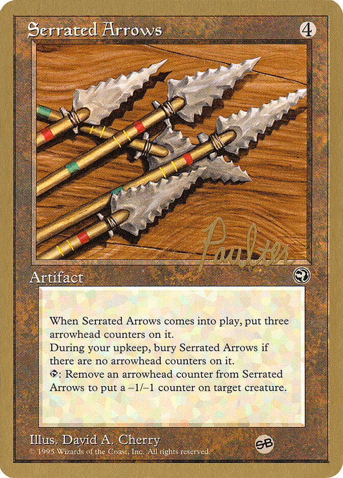 Serrated Arrows - 1996 Preston Poulter (HML) (SB)